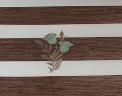 پرده زبرا مدل گلدوزی IPK 8442-Z V-05