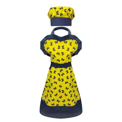 پیشبند و کلاه آشپزی کودک سیی طرح پروانه Z کد 1241.3 - فروشگاه اینترنتی دِی‌سی