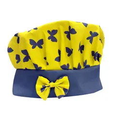 پیشبند و کلاه آشپزی کودک سیی طرح پروانه Z کد 1241.3 - فروشگاه اینترنتی دِی‌سی