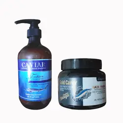 شامپو بدون سولفات و ماسک گلد خاویار