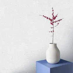 کاغذ دیواری ساده پتینه سفید کد 933w