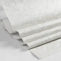 کاغذ دیواری ساده بافت کرم کد 917c