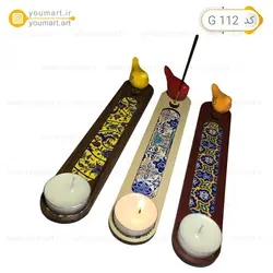 جای عود چوبی کد G112 - یومارت