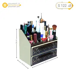 ست استند لوازم ارایش چوبی کد S122 - یومارت