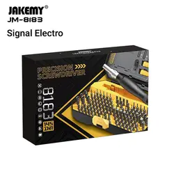 ست پیچ گوشتی 145 عددی جاکمی مدل JAKEMY JM-8183