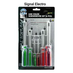 ست پیچ گوشتی 6 عددی پروسکیت ProsKit SW-9106