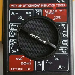 کلمپ آمپر متر DT266