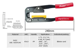 آچار پرس فلت IDC پروسکیت ProsKit 6PK-214