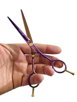 قیچی اصلاح مو حرفه ای برند جگوار مدل دورنگ