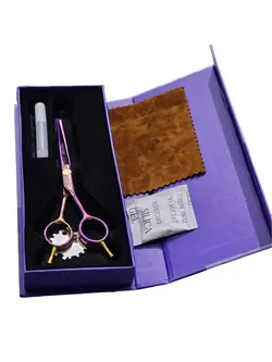 قیچی اصلاح مو حرفه ای برند جگوار مدل دورنگ