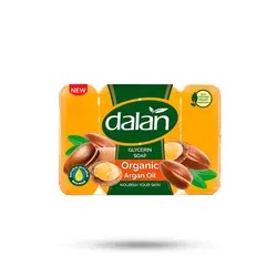 صابون ارگانیک دالان حاوی روغن آرگان و گلیسیرین 4 عددی