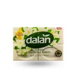 صابون سفید دالان مدل کلاسیک حاوی گلیسیرین بسته 4 عددی 600 گرم