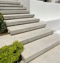 پله بتن اکسپوز کرو دار
