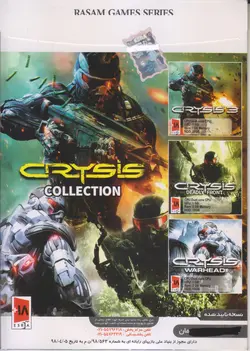 مجموعه بازی های  CRYSIS collection warhead deadly front برای pc