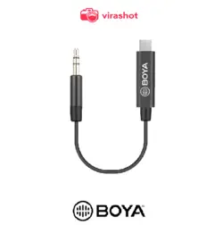 کابل اتصال میکروفن به تایپ سی -BOYA BY K2