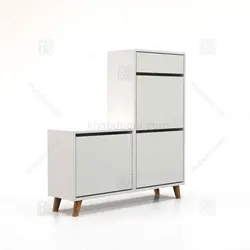 جاکفشی داشبوردی سه درب نشیمن دار طرح ایکیا- طول 100