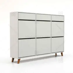 جاکفشی داشبوردی شش درب کشودار طرح ایکیا- طول 150