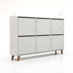 جاکفشی داشبوردی شش درب  طرح ایکیا - طول 150