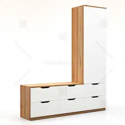 جاکفشی و جالباسی نشیمن دار Melina - طول 150