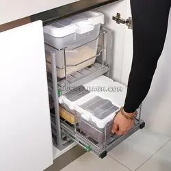 سبد حبوبات ریلی ترکیبی سه طبقه مدل A 397