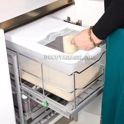 سبد حبوبات ریلی ترکیبی سه طبقه مدل A 397