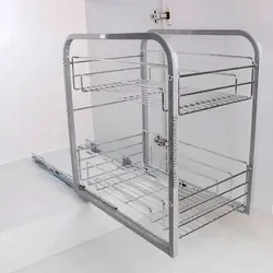 سبد ریلی کابینت دو طبقه ریل کف 1209یونیت 40
