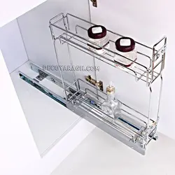 جا ادویه داخل کابینت ریل کف 1205 یونیت 15