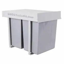 سطل زباله کابینتی بزرگ 38 لیتری پارس کد300