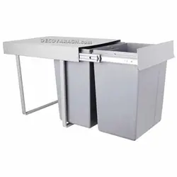 سطل زباله کابینتی بزرگ 38 لیتری پارس کد300