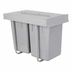 سطل زباله کابینتی متوسط 24 لیتری پارس کد 200