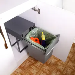 سطل زباله ریلی تک مخزنه پارس کد 50