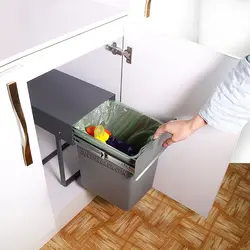 سطل زباله ریلی تک مخزنه پارس کد 50