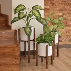 استند چهارپایه و گلدان پک 3 عددی - آرتینام