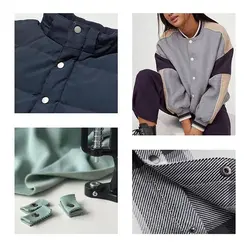 دکمه چهارپارچه زاماک اصل (رنگ دودی)