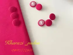 پوکه دکمه پارچه ای