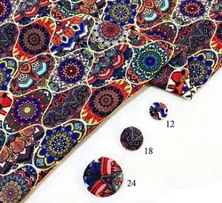 پوکه دکمه پارچه ای