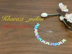 سوزن بلند طرح دار مدل پروانه