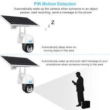 اسپید دام سیم کارتی خورشیدی 5 مگاپیکسل|solar spead dom 4G v380