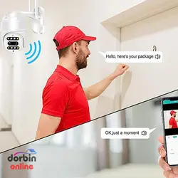 دوربین بیسیم مینی اسپید دام سیم کارتی  زوم دار 10X