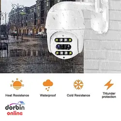 دوربین بیسیم مینی اسپید دام سیم کارتی  زوم دار 10X