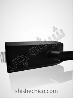 قفل پارتیشنی فرودگاهی مشکی شیشه سکوریت