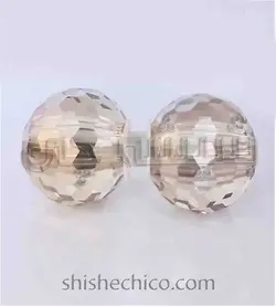 دستگیره تک سوراخ کریستال شیشه سکوریت شامپاینی 50