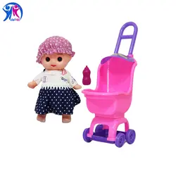 کالسکه با عروسک تپل - (کارتن 30 عددی)