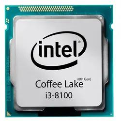 پردازنده اینتل مدل Corei3 8100 بدون باکس - فروشگاه اینترنتی زیکتز
