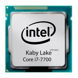 پردازنده مرکزی اینتل سری Kaby Lake مدل Core i7-7700 بدون باکس - فروشگاه اینترنتی زیکتز