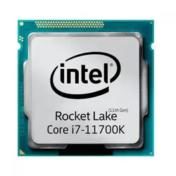 پردازنده مرکزی اینتل سری Rocket Lake مدل Core i7-11700K بدون باکس - فروشگاه اینترنتی زیکتز