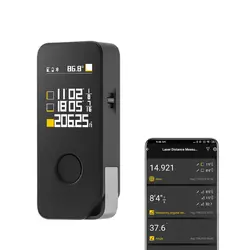 لیزر هوشمند شیائومی مدل hoto smart laser measure pro HD50 اورجینال پلمپ ارسال فوری - فروشگاه اینترنتی زیکتز