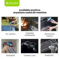 جت فن دمنده قوی شارژی باوین مدل BAVIN F831 Turbo Fan