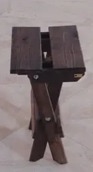چهارپایه چوبی تاشو