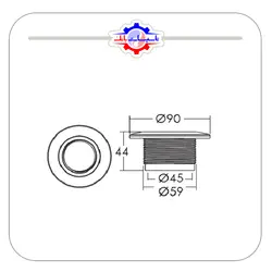 کفشور استخر ایمکس EM2822